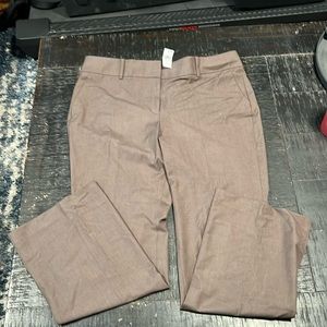 NWT Ann Taylor Classic Fit Brown Trousers